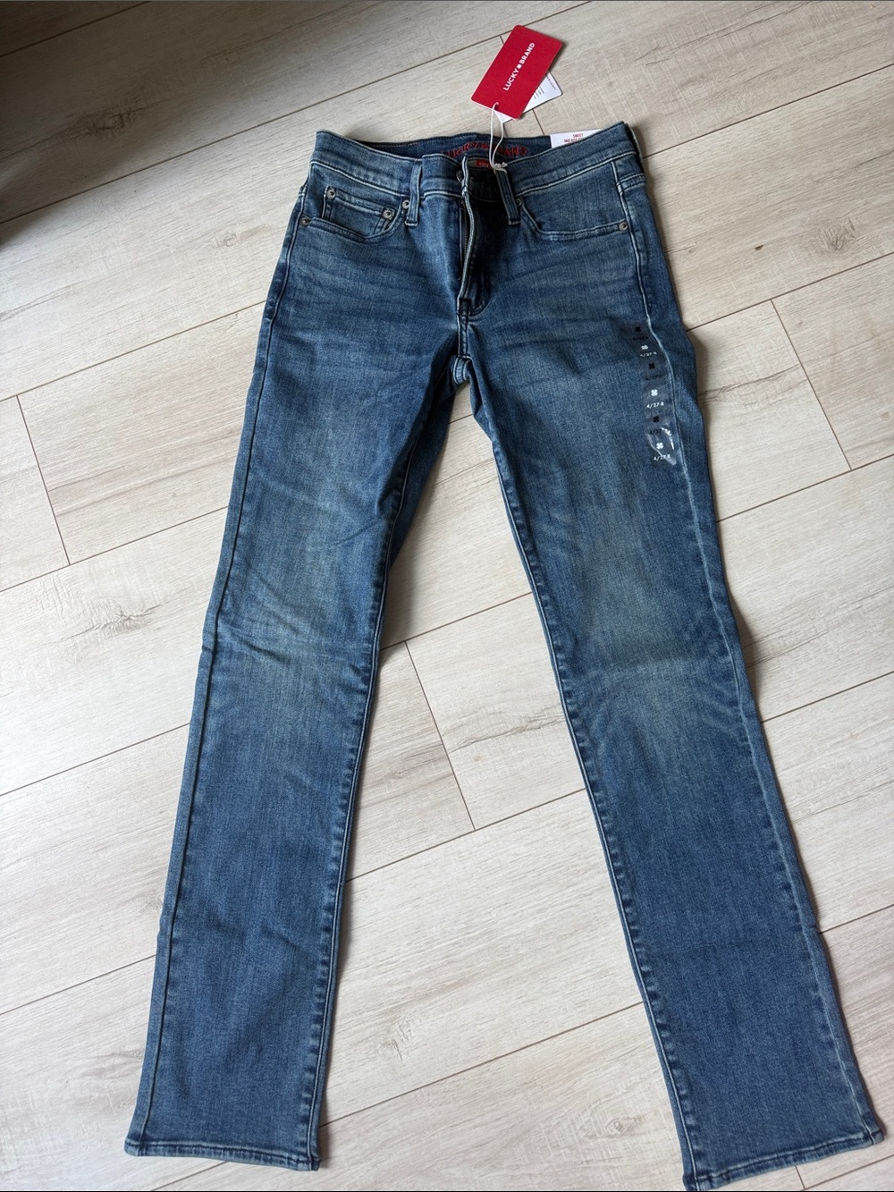 Lucky Brand Women’s Blue Straight-Leg Jeans